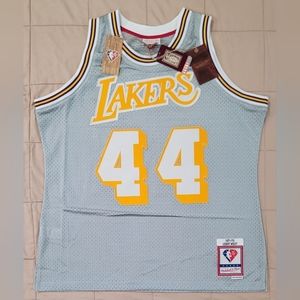 NBA 75th Anniversary Mitchell & Ness 1971-72 Jerry West Los Angeles Lakers Retro